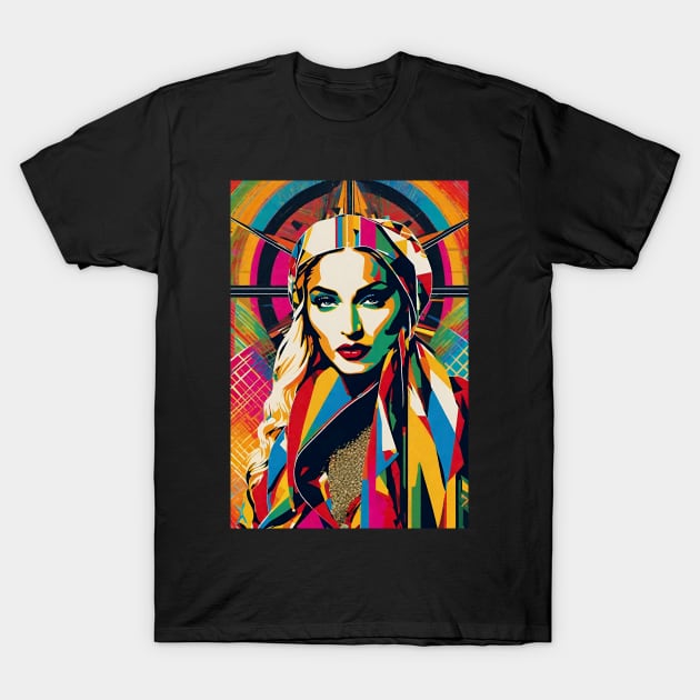 Art Deco Madonna T-Shirt by ROH-shuh